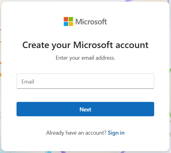 Enter your email address