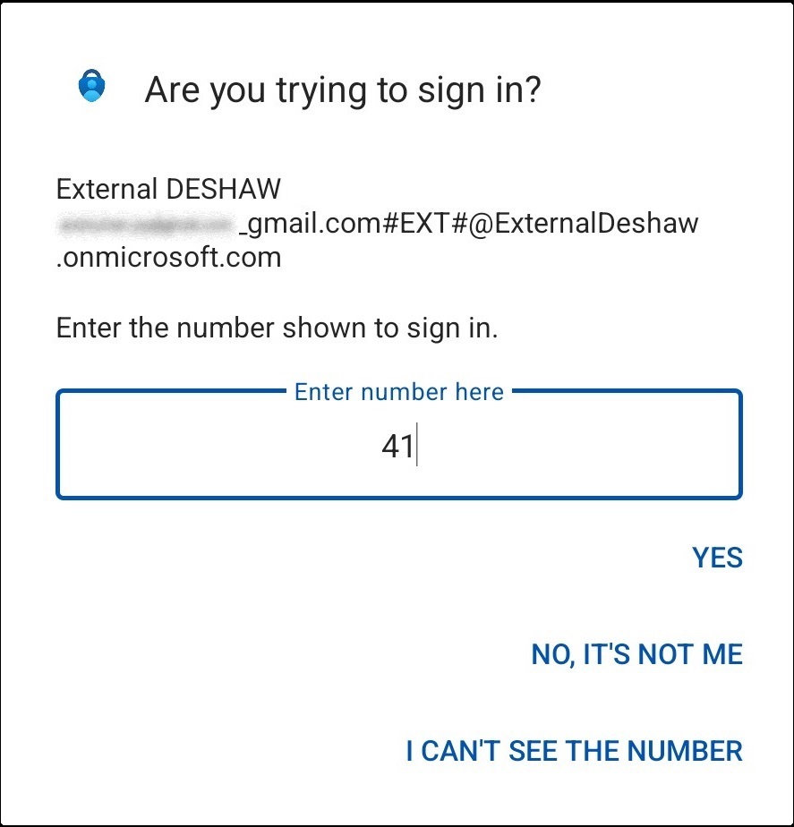 Enter the number on your computer screen to confirm setup